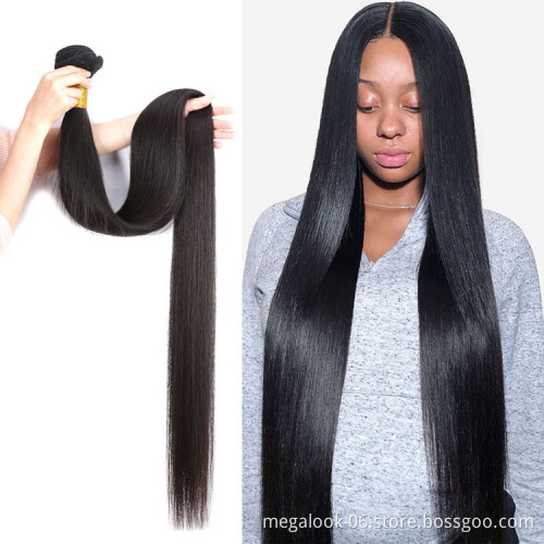 Free Sample Human Hair Extensions, 8A 10A Grade Raw Unprocessed Virgin Cuticle Aligned Mink Brazilian Human Hair Bundles
